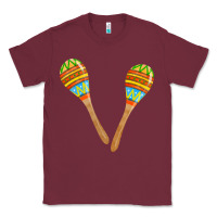 Burgundy maracas fa element Classic Tee - FaDigitalArtStudio