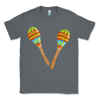 Charcoal Heather maracas fa element Classic Tee - FaDigitalArtStudio