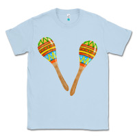 Dusty Blue maracas fa element Classic Tee - FaDigitalArtStudio