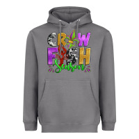 Storm crawfish season mardi gras carnival fleur de lis Heavyweight Hoodie - Jasminsmagicworld