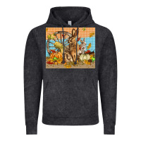 Vintage Arctic fall rabbit  mousepad Vintage Hoodie - LillyAllenDesigns