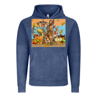 Fall Rabbit  Mousepad Vintage Hoodie | Teevron