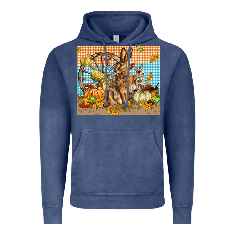 Fall Rabbit  Mousepad Vintage Hoodie by LillyAllenDesigns | Teevron