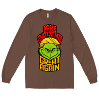 Chestnut Maga Christmas Edition Long Sleeve Tee - artisFamous
