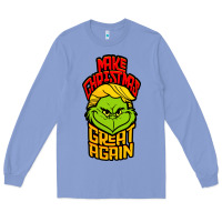 Colony Blue Maga Christmas Edition Long Sleeve Tee - artisFamous