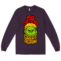 Plum Maga Christmas Edition Long Sleeve Tee - artisFamous