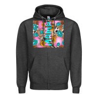 Charcoal Heather western mama Zipper Hoodie - RanaPortraitStore