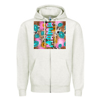Oatmeal Heather western mama Zipper Hoodie - RanaPortraitStore