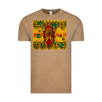 Vintage Coffee african mask tumbler Vintage Tee - BundleAndBundleShop