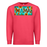 Cardinal western mama with sunflowers and cactus Premium Sweatshirt - RanaPortraitStore