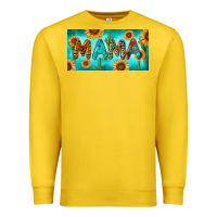 Lemon western mama with sunflowers and cactus Premium Sweatshirt - RanaPortraitStore