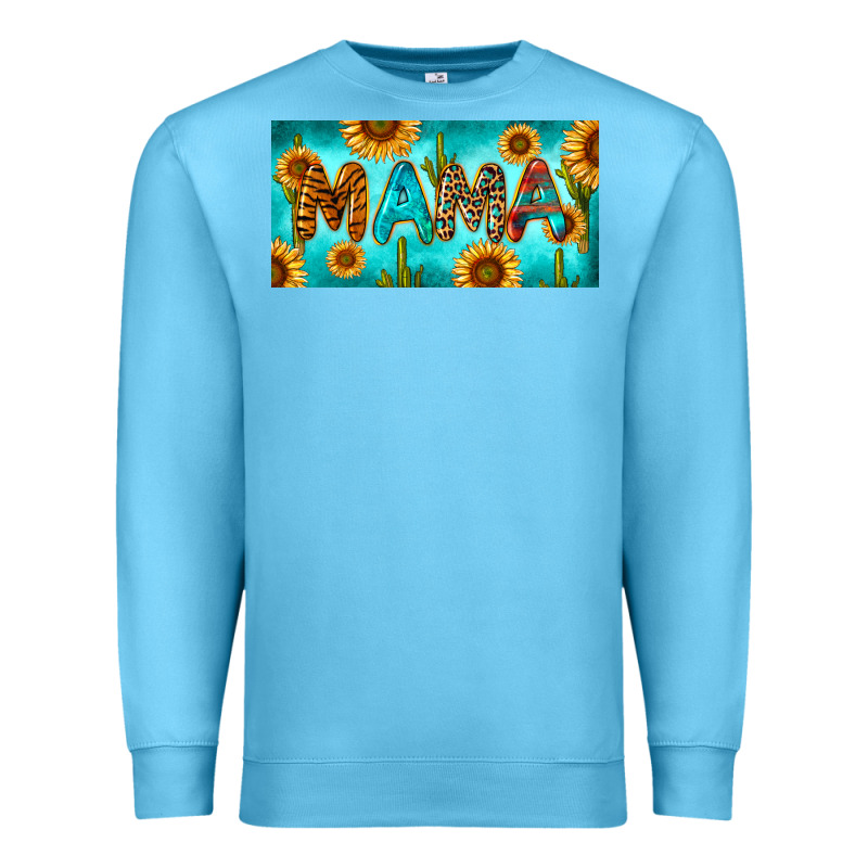 Western Mama With Sunflowers And Cactus Premium Sweatshirt by RanaPortraitStore | Teevron