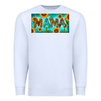 White western mama with sunflowers and cactus Premium Sweatshirt - RanaPortraitStore