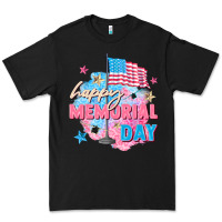 Black Happy Memorial Day Premium Tee - FaDigitalArtStudio
