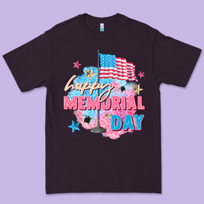 Happy Memorial Day Premium Tee Designed By Fadigitalartstudio