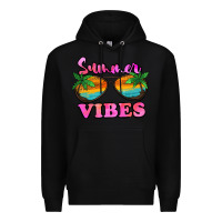 Black Summer Vibes Premium Hoodie - Jasminsmagicworld