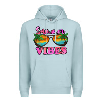 Blue Mist Summer Vibes Premium Hoodie - Jasminsmagicworld