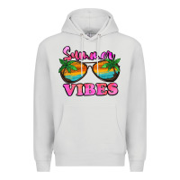 Dove Grey Summer Vibes Premium Hoodie - Jasminsmagicworld
