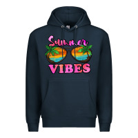 Navy Summer Vibes Premium Hoodie - Jasminsmagicworld