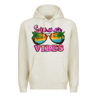Oatmeal Heather Summer Vibes Premium Hoodie - Jasminsmagicworld