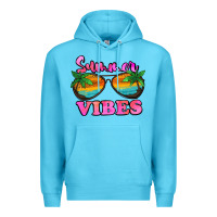 Ocean Blue Summer Vibes Premium Hoodie - Jasminsmagicworld