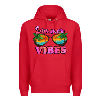 Red Summer Vibes Premium Hoodie - Jasminsmagicworld