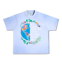 Grape Ice Autism Awareness Kindness Puzzle Earth Urban Heavy Tee - CowhideDigitalArt