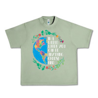 Oil Green Autism Awareness Kindness Puzzle Earth Urban Heavy Tee - CowhideDigitalArt