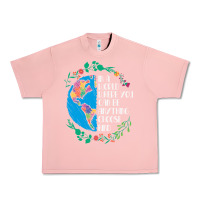 Salmon Autism Awareness Kindness Puzzle Earth Urban Heavy Tee - CowhideDigitalArt