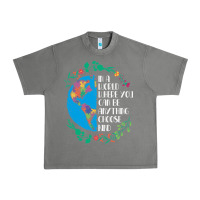 Tornado Autism Awareness Kindness Puzzle Earth Urban Heavy Tee - CowhideDigitalArt