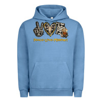 Pigment Pebble Blue Peace Love Missouri Urban Hoodie - Jasminsmagicworld