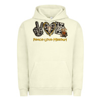 Pigment Pistachio Peace Love Missouri Urban Hoodie - Jasminsmagicworld