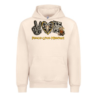 Sandshell Peace Love Missouri Urban Hoodie - Jasminsmagicworld