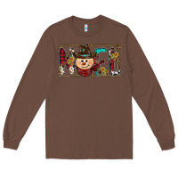 Chestnut noel snowman christmas Long Sleeve Tee - CowhideDigitalArt