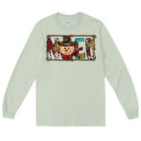 Matcha noel snowman christmas Long Sleeve Tee - CowhideDigitalArt