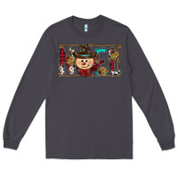Smoke noel snowman christmas Long Sleeve Tee - CowhideDigitalArt