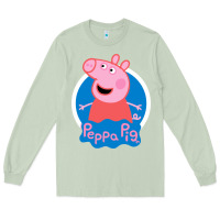 Matcha peppa pig Long Sleeve Tee - artisFamous