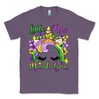 Lavender little miss mardi gras unicorn  olivia Classic Tee - OliviaCreatesArt