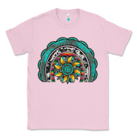 Bubblegum Pink gemstone sunflower  rainbow Classic Tee - Artiststas