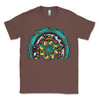 Chestnut gemstone sunflower  rainbow Classic Tee - Artiststas