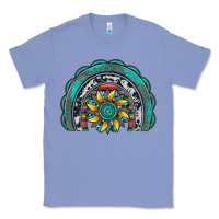 Colony Blue gemstone sunflower  rainbow Classic Tee - Artiststas