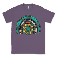 Lavender gemstone sunflower  rainbow Classic Tee - Artiststas