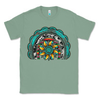 Sage gemstone sunflower  rainbow Classic Tee - Artiststas