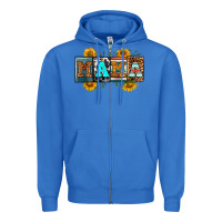 True Royal license letters western mama Zipper Hoodie - RanaPortraitStore