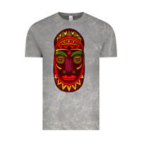 Cloud Rock african masks 3 Vintage Tee - BundleAndBundleShop