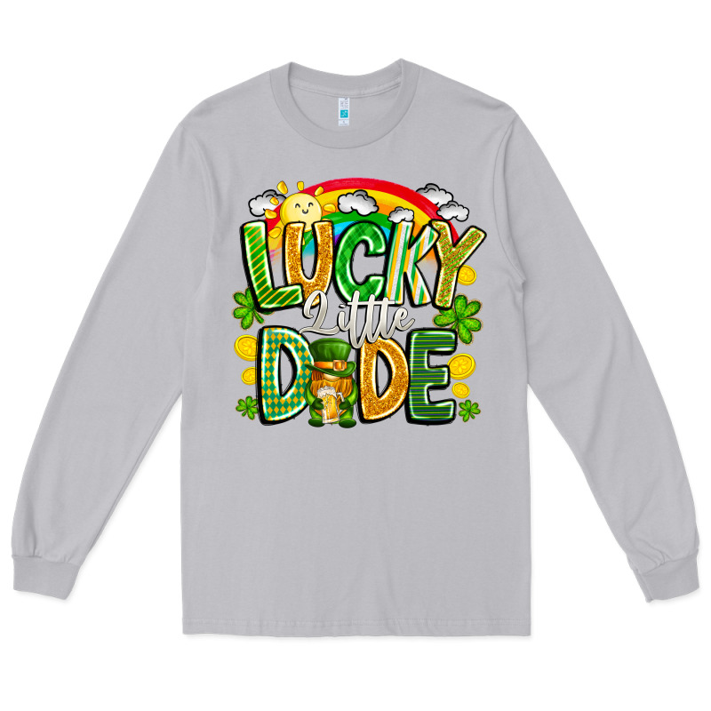 Lucky Little Dude Long Sleeve Tee by CowhideDigitalArt | Teevron