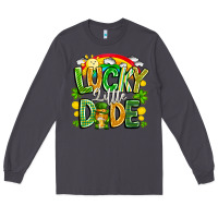Smoke Lucky Little Dude Long Sleeve Tee - CowhideDigitalArt