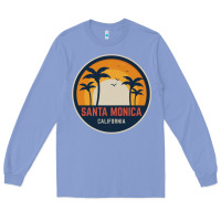 Colony Blue santa monica california Long Sleeve Tee - artisFamous