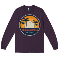 Plum santa monica california Long Sleeve Tee - artisFamous