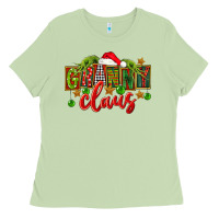 Christmas Granny Claus Ladies Tee | Teevron